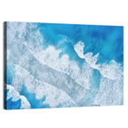 Aerial Turquoise Waves Wall Art