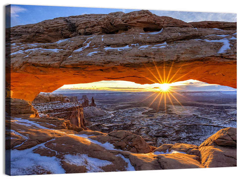 Sunrise at Mesa Arch Wall Art