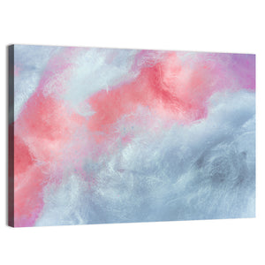 Cotton Candy Abstract Wall Art