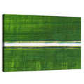 Aerial Irrigation Canal View Wall Art