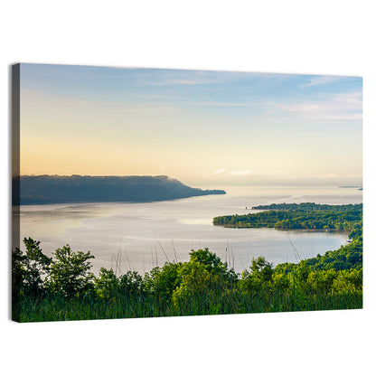 Mississippi River and Lake Pepin Wall Art