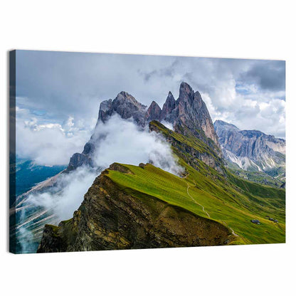 Seceda Ridge, Ortisei Wall Art