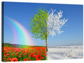 Seasonal Split Landscape Wall Art
