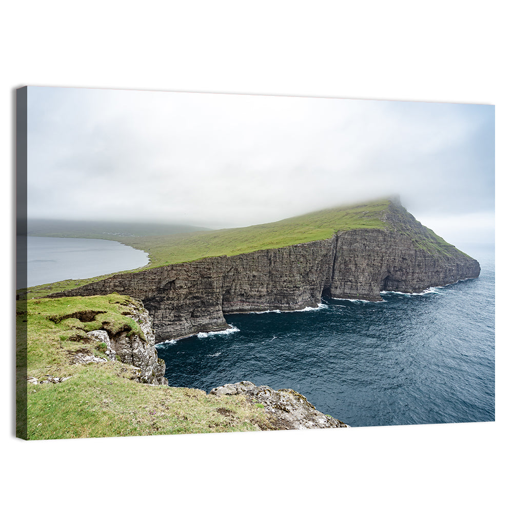 Tralanipan Cliffs Wall Art, canvas print, landscape