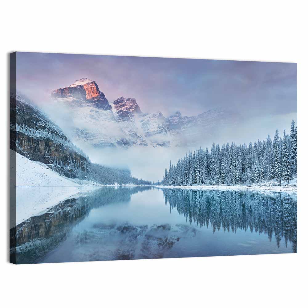 Moraine Lake Morning Reflection Wall Art