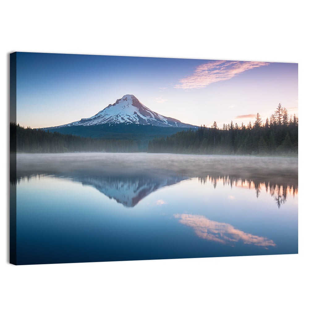 Mount Hood Reflection at Trillium Lake Wall Art