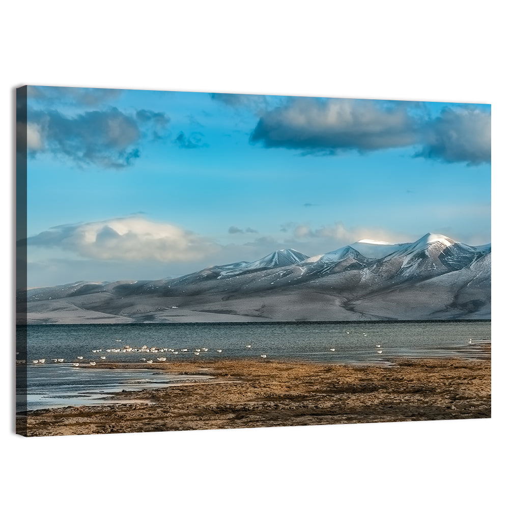 Lake Manasarovar Shoreline Wall Art