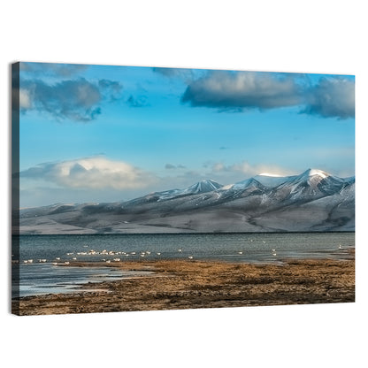 Lake Manasarovar Shoreline Wall Art