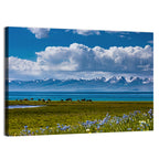 Song Kol Wildflower Shore Wall Art