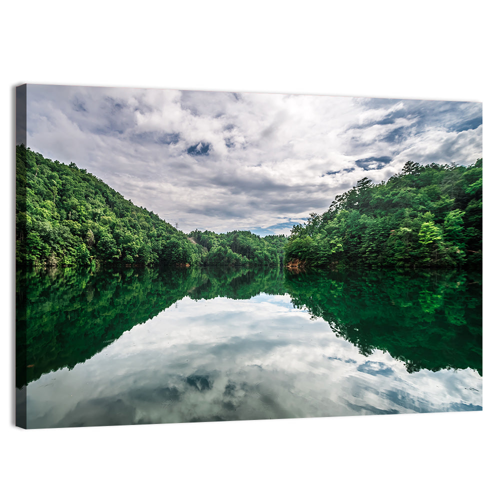 Lake Jocassee Reflection Wall Art