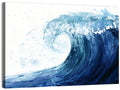 Watercolor Cresting Wave Wall Art