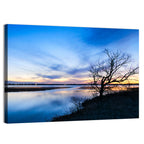 Lake Bemidji Twilight Wall Art
