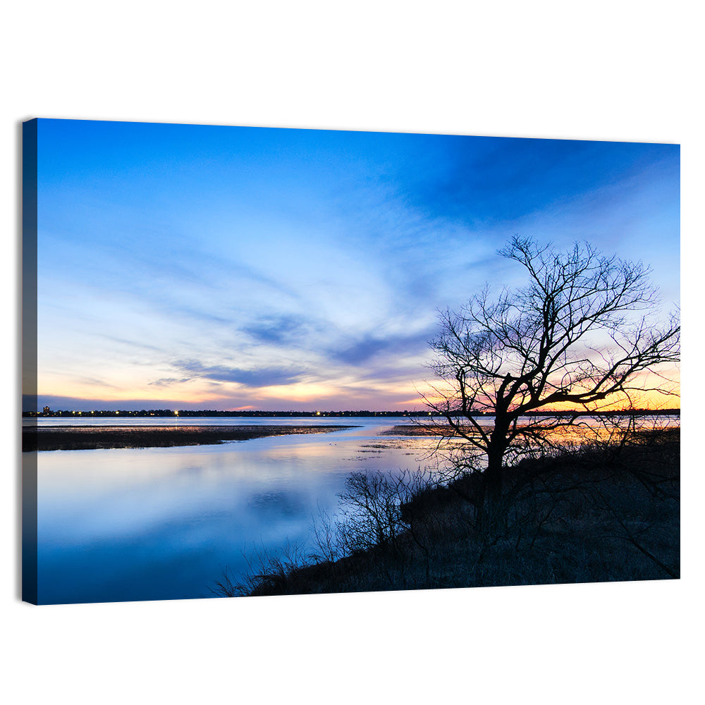Lake Bemidji Twilight Wall Art