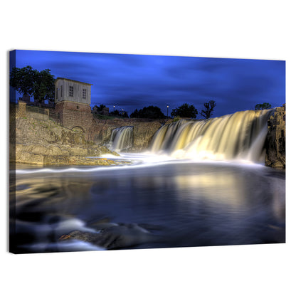 Queen Bee Mill Waterfall Wall Art