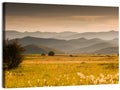 Golden Hour Countryside Hills Wall Art