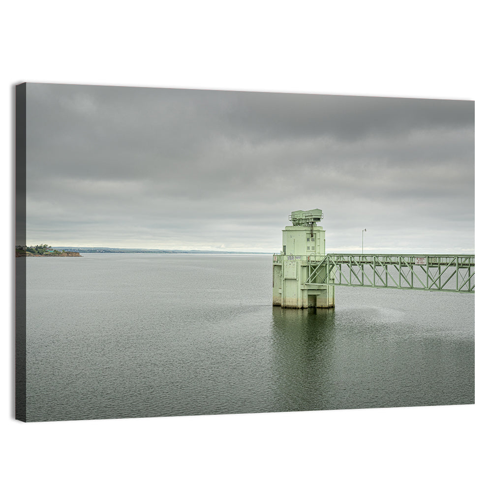 Lake Mcconaughy Intake Tower Wall Art