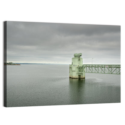 Lake Mcconaughy Intake Tower Wall Art