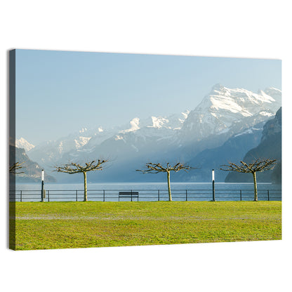 Lake Lucerne Landscape Wall Art