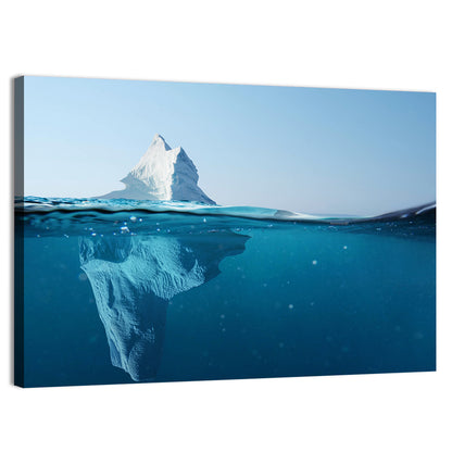 Split-level Iceberg Wall Art