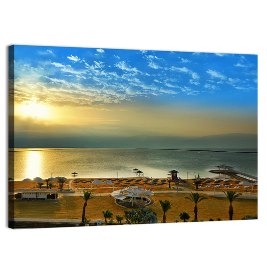 Dead Sea Sunset Wall Art