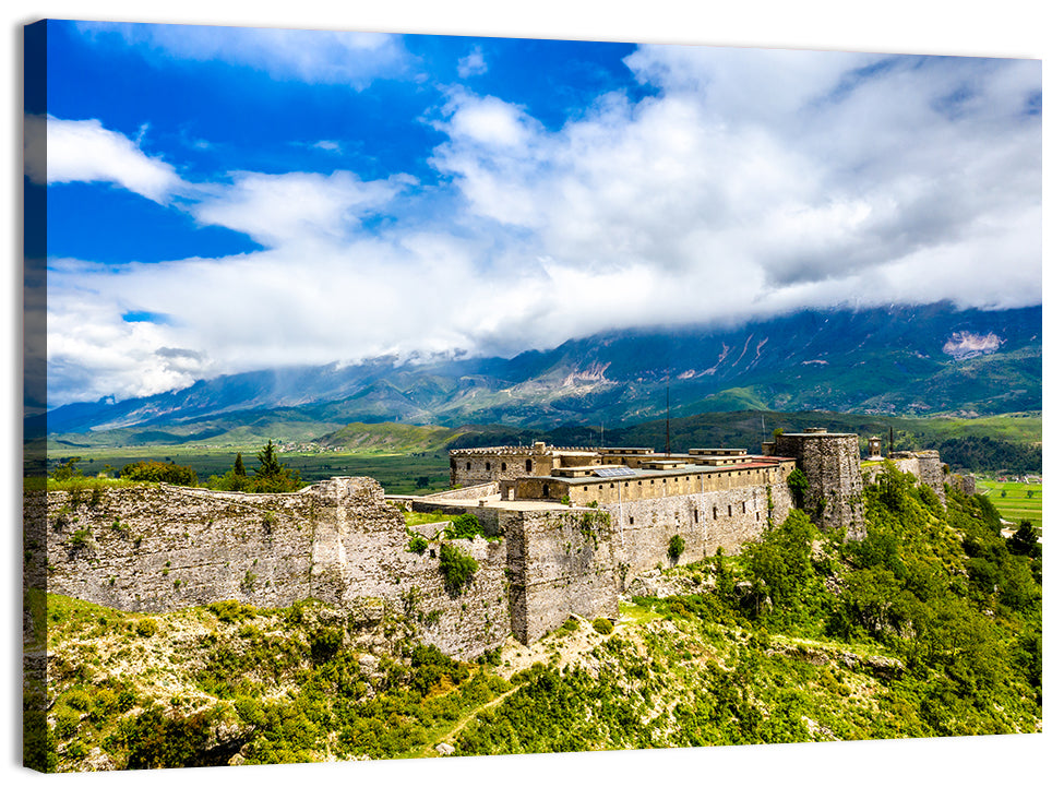 Gjirokastër Fortress Over Drino Valley Wall Art