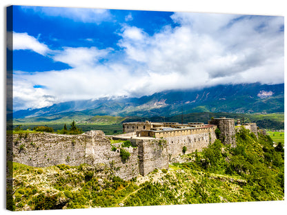 Gjirokastër Fortress Over Drino Valley Wall Art