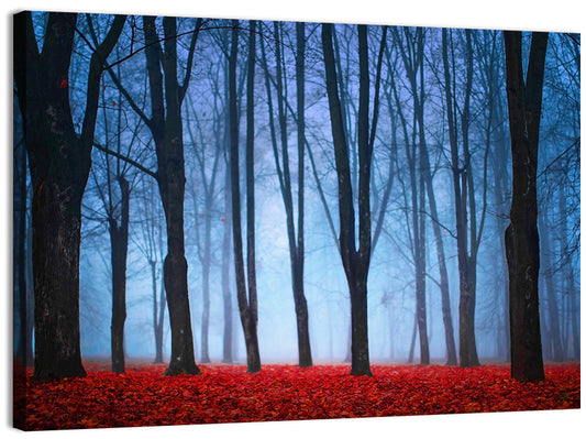 Mystical Autumn Forest Wall Art