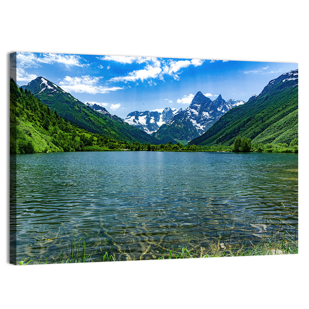 Tumanly Kel Mountain Lake Wall Art
