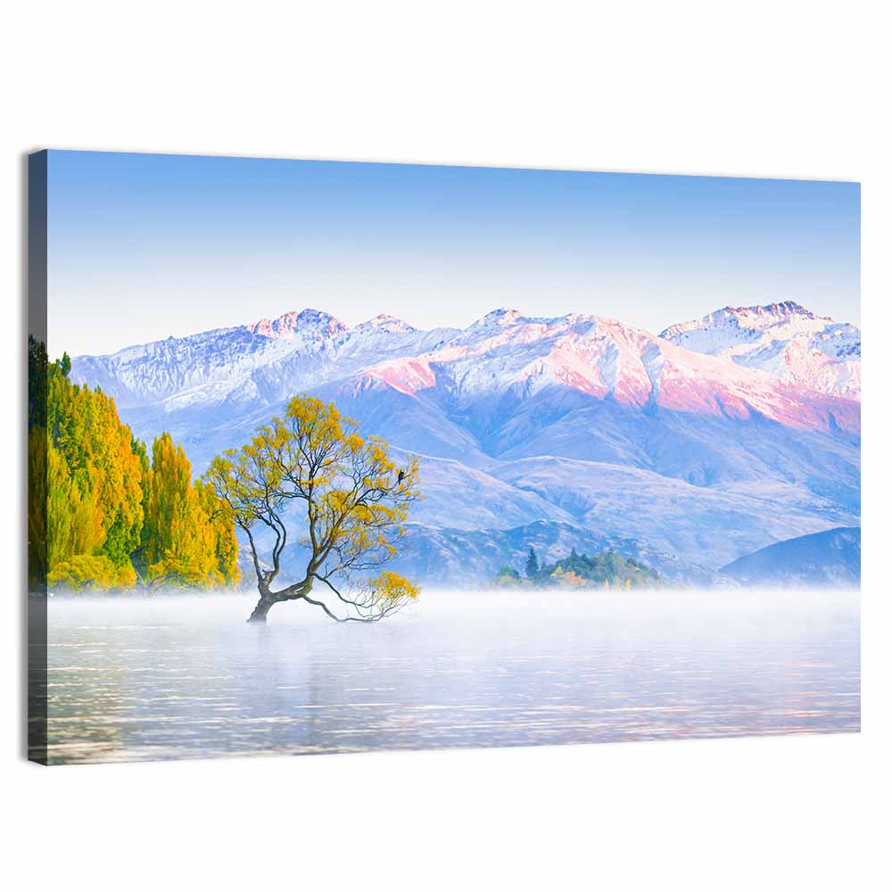 That Wanaka Tree at Dawn Wall Art
