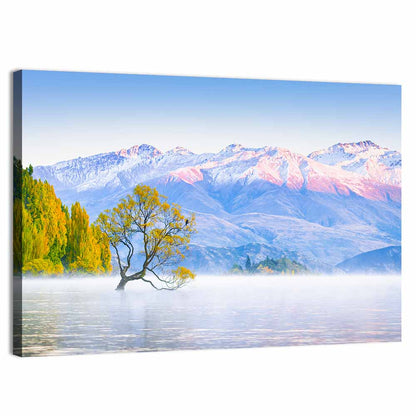 That Wanaka Tree at Dawn Wall Art