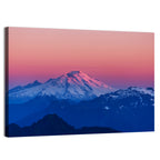 Mount Baker Alpenglow Wall Art