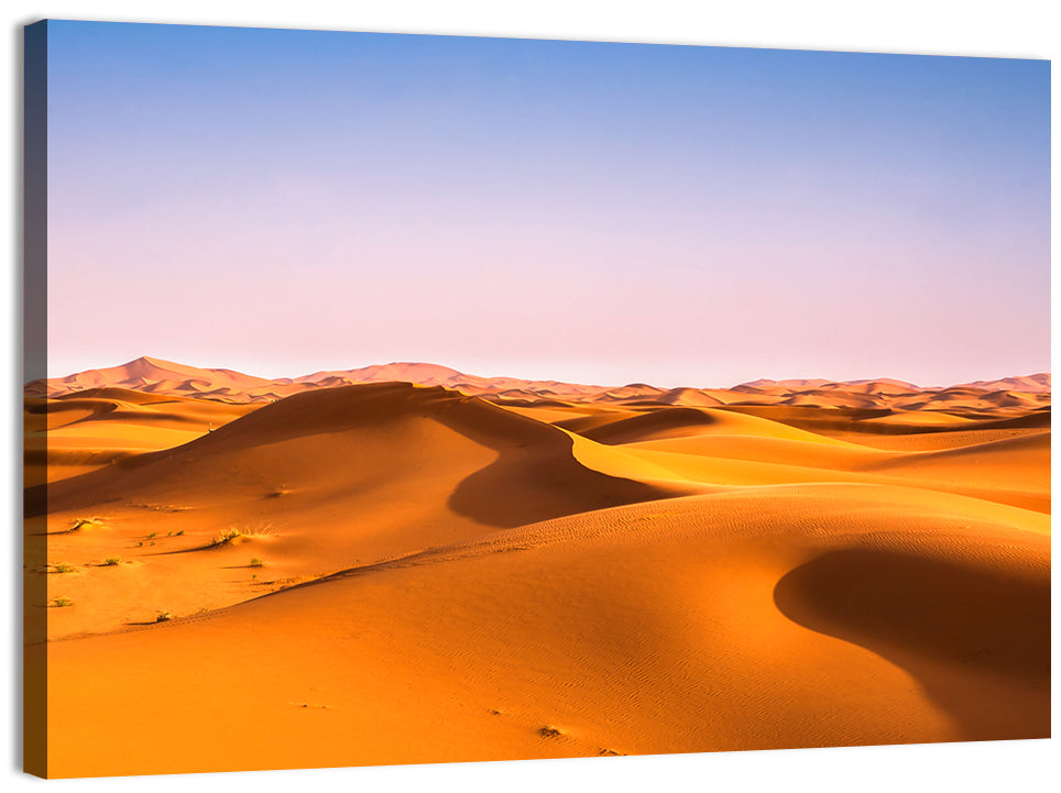 Golden Sahara Dunes Wall Art