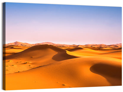 Golden Sahara Dunes Wall Art