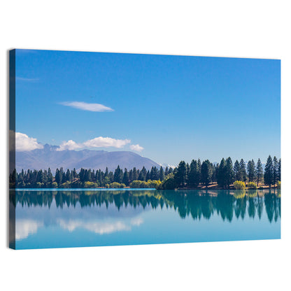 Lake Ruataniwha Reflection Wall Art
