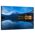 Emerald Lake Twilight Wall Art