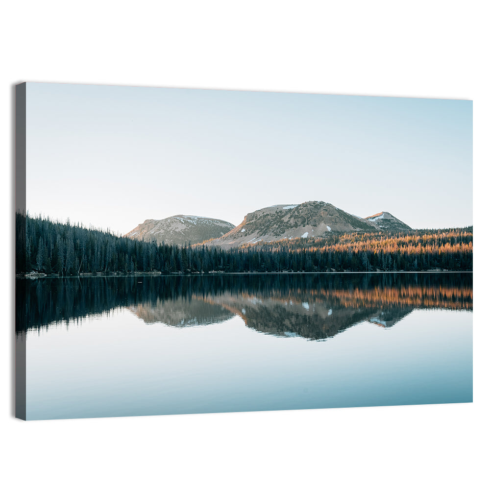 Mirror Lake Utah Reflection Wall Art