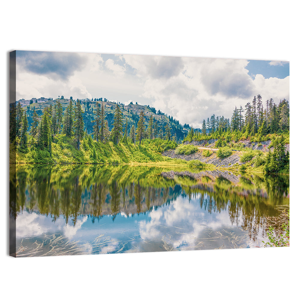 Highwood Lake Reflection Wall Art