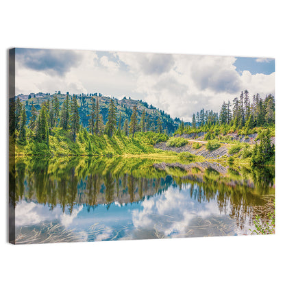 Highwood Lake Reflection Wall Art