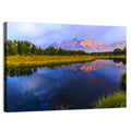 Grand Tetons Sunrise Over Snake River Wall Art