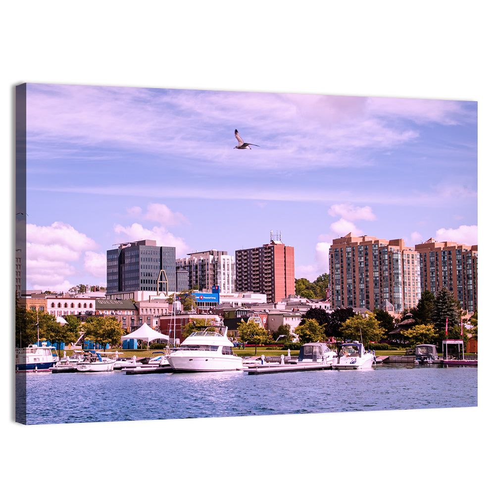 Barrie Lakefront Skyline Wall Art