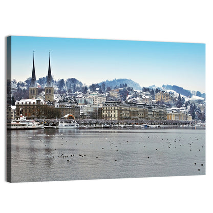 Hofkirche Lucerne Cityscape Wall Art