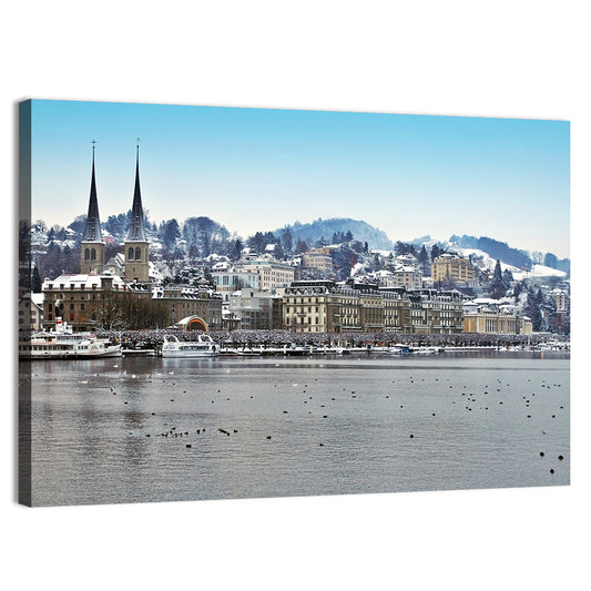 Hofkirche Lucerne Cityscape Wall Art
