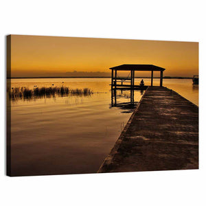 Bacalar Lagoon Lake Wall Art