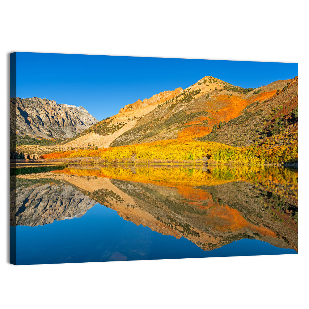 North Lake Autumn Reflection Wall Art