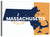 Massachusetts State Map Wall Art