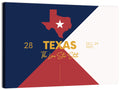 Lone Star State Map Wall Art
