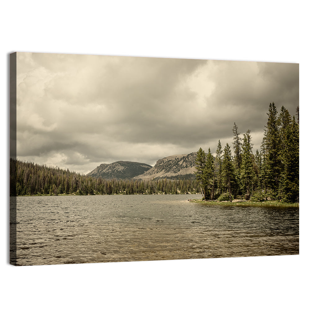 Mirror Lake Reflection Wall Art