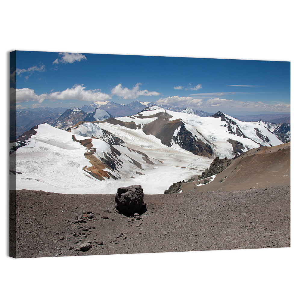 Aconcagua Glacial View Wall Art