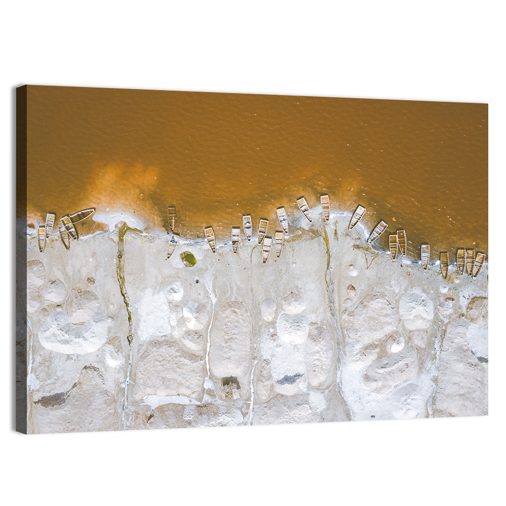 Lac Rose Salt Flats Senegal Wall Art