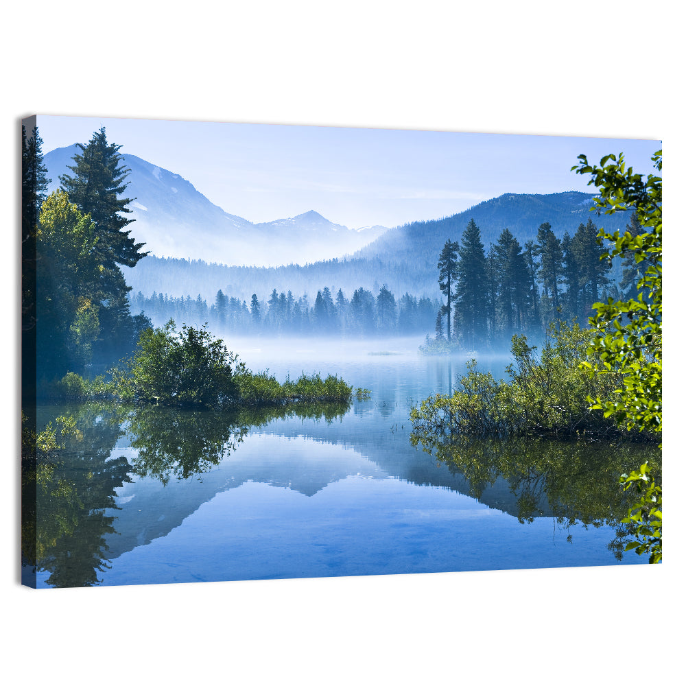 Lassen Morning Reflection Wall Art